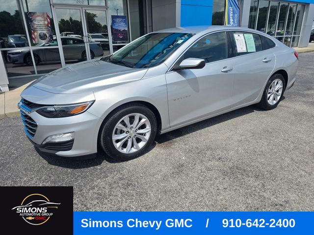 Silver Ice Metallic 2019 Chevrolet Malibu Sedan Front-Wheel Drive Continuously Variable Transmission