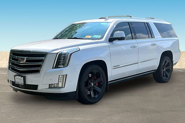Crystal White Tricoat 2020 Cadillac Escalade ESV SUV / Crossover Four-Wheel Drive