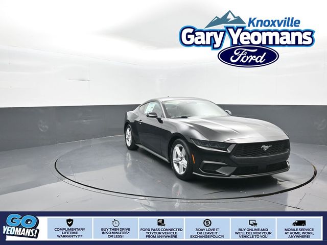 Shadow Black 2026 Ford Mustang EcoBoost Fastback RWD Coupe Rear-Wheel Drive Automatic