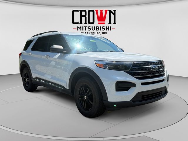 Oxford White 2020 Ford Explorer SUV / Crossover All-Wheel Drive Automatic