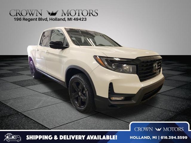 White 2023 Honda Ridgeline Pickup Truck All-Wheel Drive 9-Speed Automatic