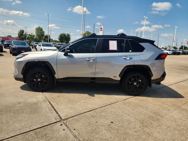 2024 Toyota RAV4 Hybrid XSE Silver at Gullo Toyota