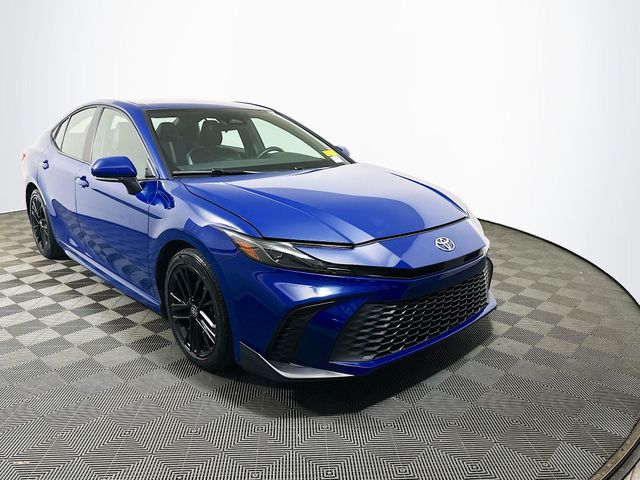 Blue 2025 Toyota Camry Sedan Front-Wheel Drive Continuously Variable Transmission