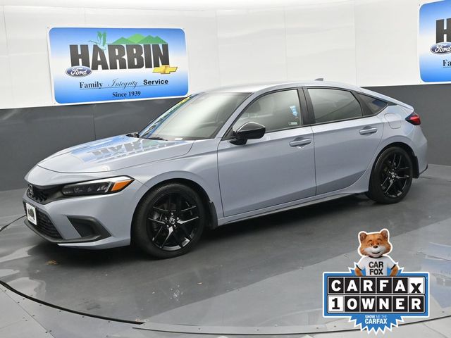  2022 Honda Civic Hatchback Hatchback Front-Wheel Drive Continuously Variable Transmission
