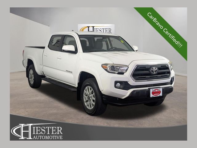 Super White 2017 Toyota Tacoma Pickup Truck Four-Wheel Drive 6-Speed Automatic