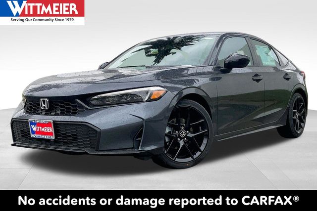 Meteorite 2026 Honda Civic Hatchback Sport FWD Hatchback Front-Wheel Drive Continuously Variable Transmission