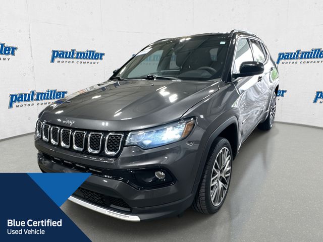 Gray (Granite Crystal Metallic Clearcoat) 2023 Jeep Compass SUV / Crossover Four-Wheel Drive 8-Speed Automatic