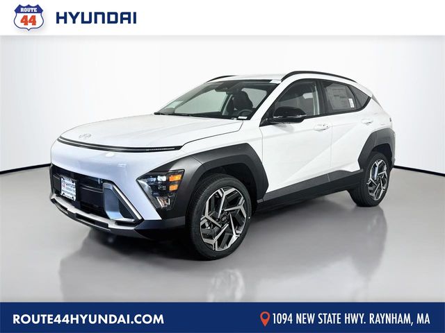 White 2026 Hyundai Kona SEL Premium AWD SUV / Crossover All-Wheel Drive 8-Speed Automatic