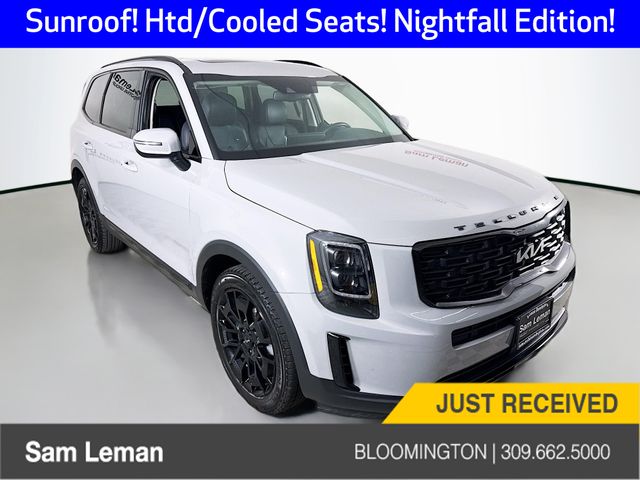 Wolf Gray 2022 Kia Telluride EX AWD SUV / Crossover All-Wheel Drive 8-Speed Automatic