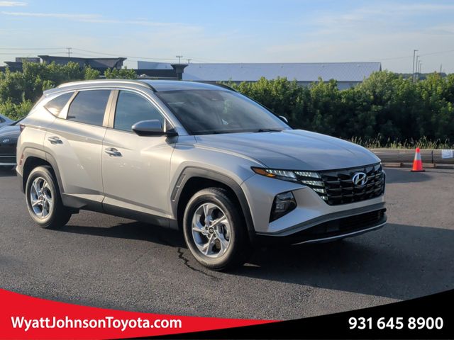 Shimmering Silver 2024 Hyundai Tucson SEL Fleet AWD SUV / Crossover All-Wheel Drive 8-Speed Automatic