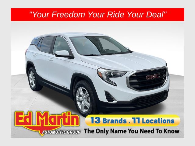 Summit White 2021 GMC Terrain SUV / Crossover Front-Wheel Drive 9-Speed Automatic