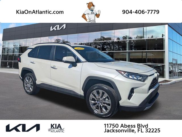 White (Blizzard Pearl) 2019 Toyota RAV4 SUV / Crossover Front-Wheel Drive 8-Speed Automatic