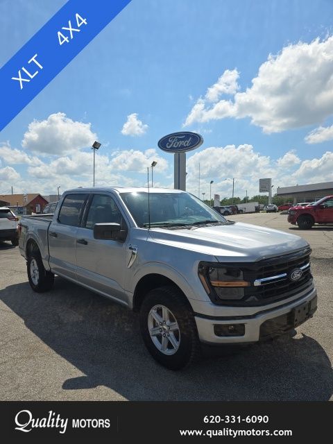 Iconic Silver Metallic 2026 Ford F-150 Pickup Truck Four-Wheel Drive Automatic