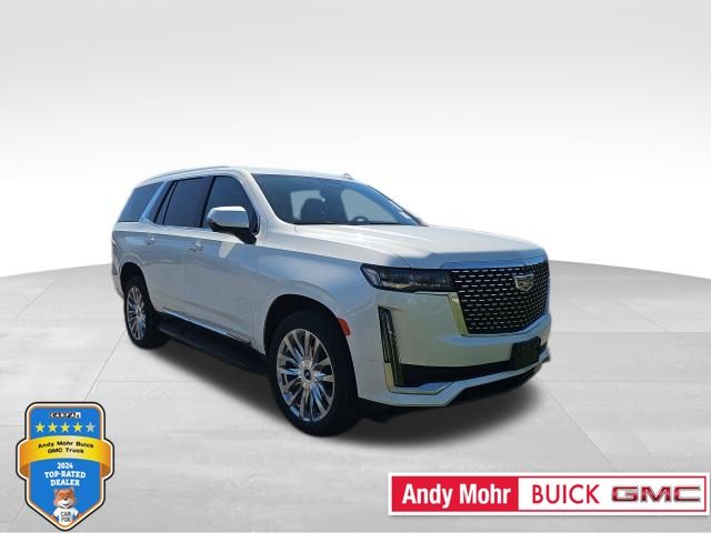 Crystal White Tricoat 2024 Cadillac Escalade Premium Luxury 4WD SUV / Crossover Four-Wheel Drive Automatic