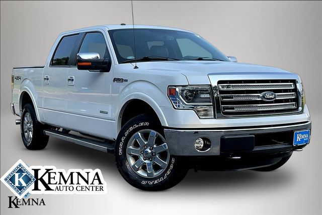 White Platinum Clearcoat Metallic 2014 Ford F-150 Pickup Truck Four-Wheel Drive 6-Speed Automatic