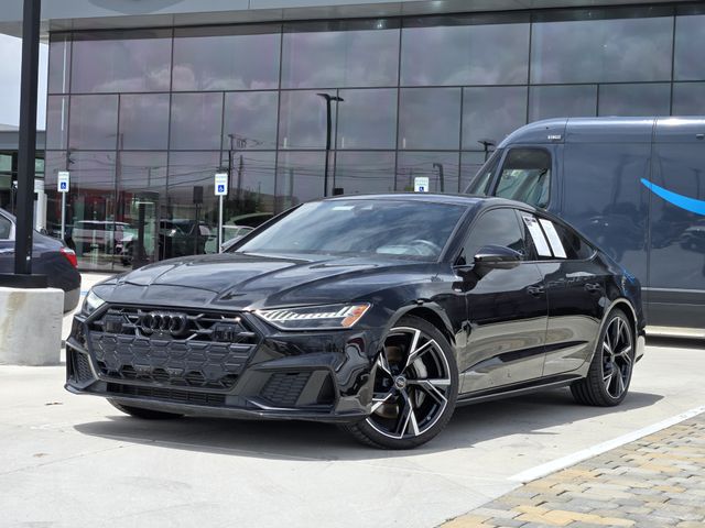 Black 2024 Audi A7 Sedan All-Wheel Drive 7-Speed Automatic