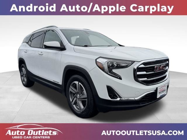 Summit White 2018 GMC Terrain SLT AWD SUV / Crossover Four-Wheel Drive 9-Speed Automatic