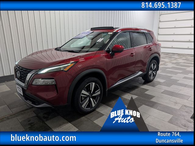 Red (Scarlet Ember Tintcoat) 2023 Nissan Rogue SUV / Crossover All-Wheel Drive Continuously Variable Transmission