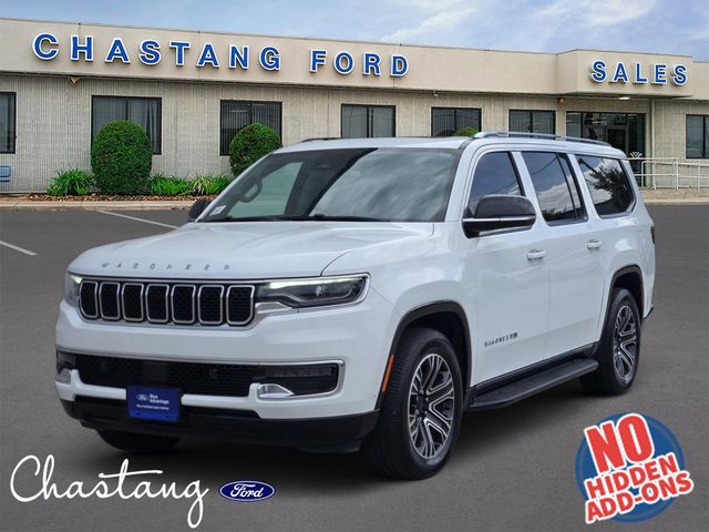 Bright White Clearcoat 2024 Jeep Wagoneer L RWD SUV / Crossover 4X2 8-Speed Automatic