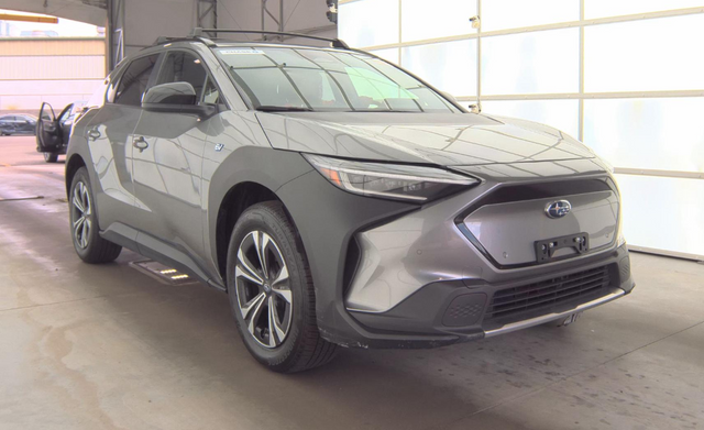 Smoked Carbon 2024 Subaru Solterra Premium AWD SUV / Crossover All-Wheel Drive 1-Speed Automatic