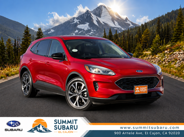 2021 Ford Escape Hybrid Rojo (Red Metallic) SUV/Crossover Tracción delantera Transmisión variable continua