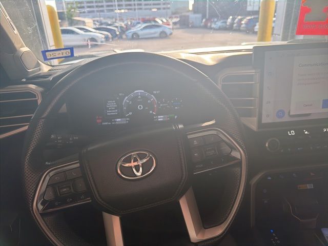 2024 Toyota Tundra Hybrid Limited Silver at Gullo Toyota
