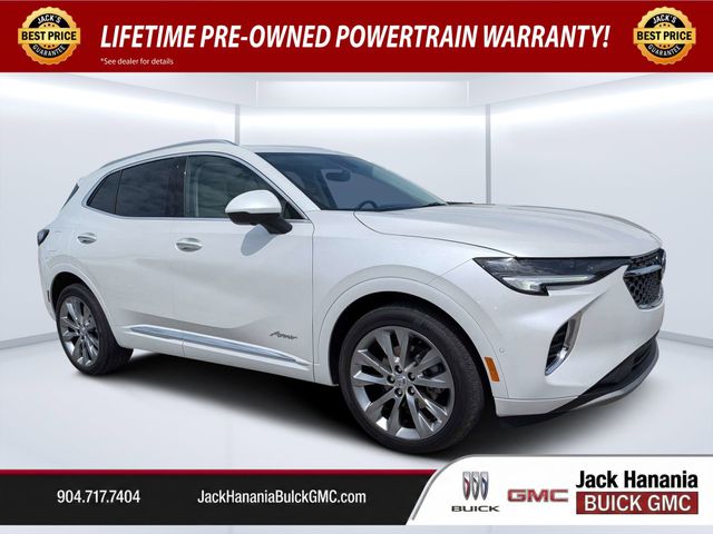 White Frost Tricoat 2023 Buick Envision Avenir AWD SUV / Crossover All-Wheel Drive 9-Speed Automatic