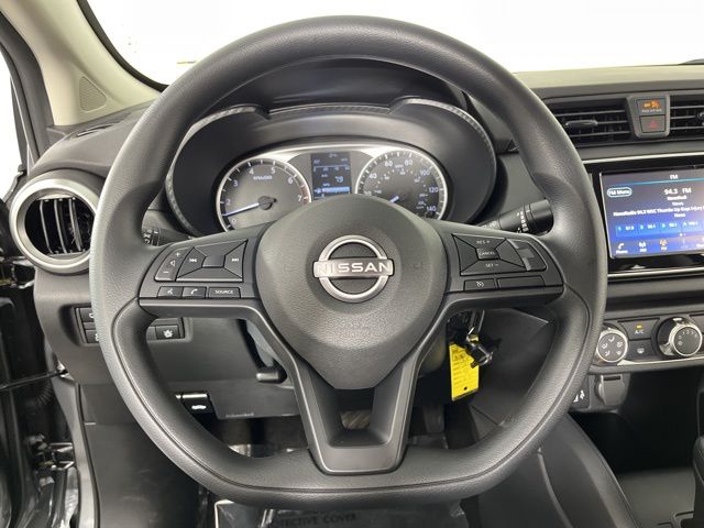 2025 Gun Metallic Nissan Versa 1.6 S FWD Sedan