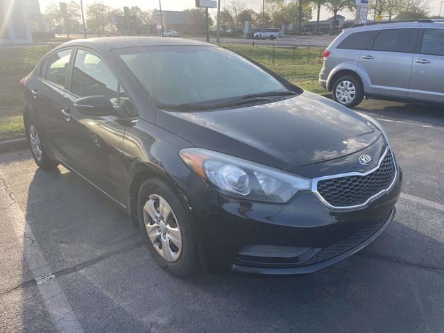 Aurora Black 2015 Kia Forte LX Sedan Front-Wheel Drive 6-Speed Automatic