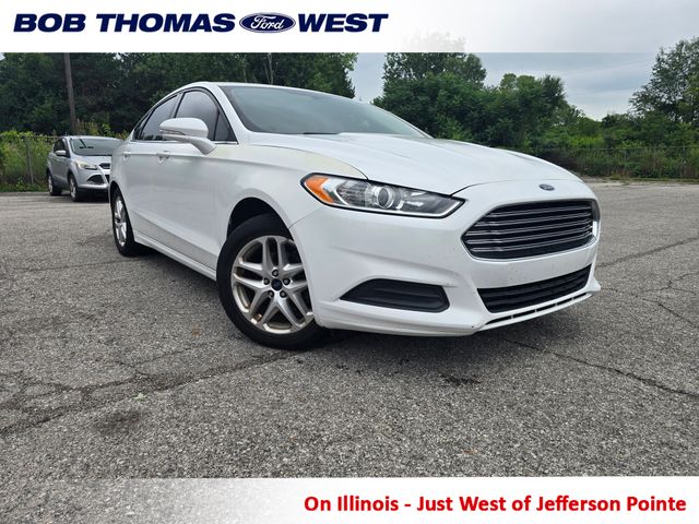 Oxford White 2014 Ford Fusion Sedan Front-Wheel Drive 6-Speed Automatic