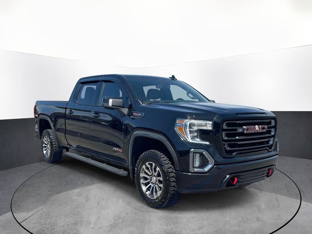 Black (Ebony Twilight Metallic) 2021 GMC Sierra 1500 AT4 Crew Cab 4WD Pickup Truck Four-Wheel Drive Automatic