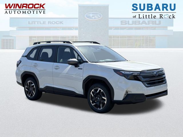 White Pearl 2026 Subaru Forester Hybrid Premium AWD SUV / Crossover All-Wheel Drive Continuously Variable Transmission