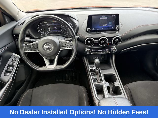 2022 Nissan Sentra SR Orange at North Houston Mitsubishi