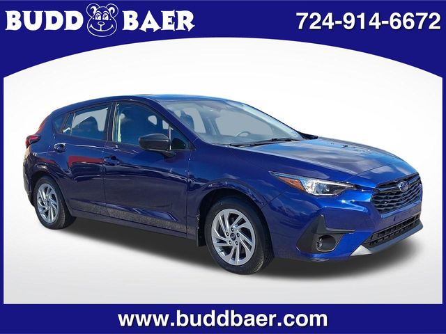Sapphire Blue Pearl 2024 Subaru Impreza Wagon All-Wheel Drive Continuously Variable Transmission