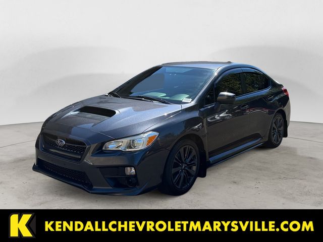 Dark Gray Metallic 2015 Subaru WRX Sedan All-Wheel Drive 6-Speed Manual