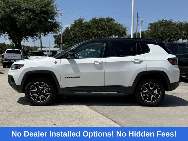 2025 Jeep Compass Trailhawk White at Durrett Motor Company