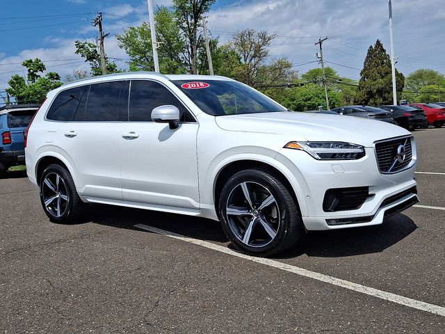 Crystal White 2018 Volvo XC90 T6 R-Design AWD SUV / Crossover All-Wheel Drive Automatic