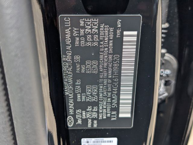 2026 Hyundai Santa Fe Limited Black at Baytown Hyundai