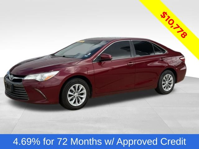 Pearl 2017 Toyota Camry LE Sedan Front-Wheel Drive 6-Speed Automatic