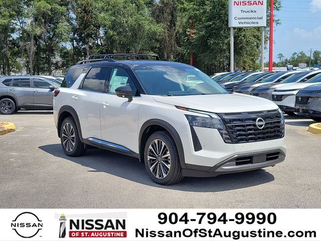 Everest White Pearl/Black 2026 Nissan Pathfinder SUV / Crossover All-Wheel Drive 9-Speed Automatic