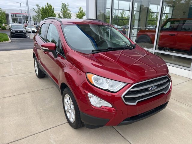 Ruby Red Metallic 2018 Ford EcoSport SE AWD SUV / Crossover All-Wheel Drive 6-Speed Automatic