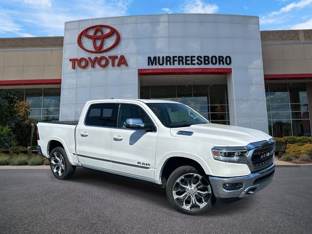 Ivory White 2023 RAM 1500 Pickup Truck Four-Wheel Drive 8-Speed Automatic
