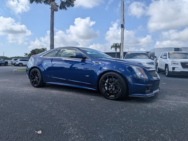 Opulent Blue Metallic 2013 Cadillac CTS-V Coupe Coupe Rear-Wheel Drive 6-Speed Automatic