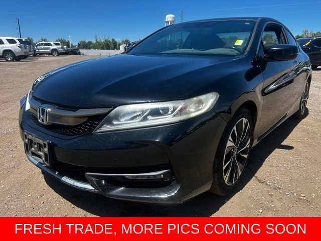 Crystal Black Pearl 2016 Honda Accord Coupe EX-L Coupe Front-Wheel Drive Continuously Variable Transmission