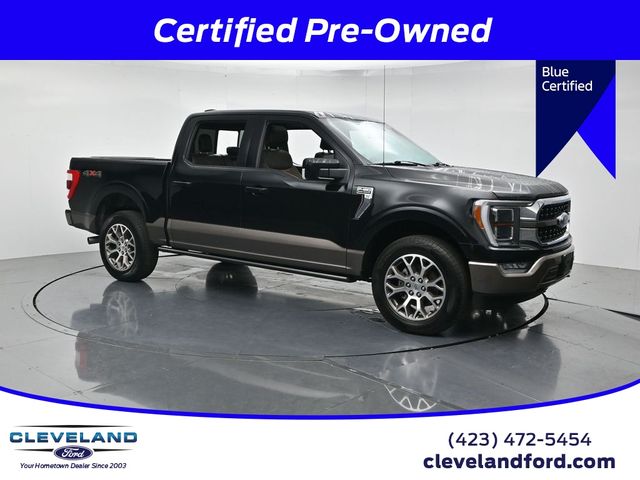 Black 2021 Ford F-150 Pickup Truck Four-Wheel Drive Automatic