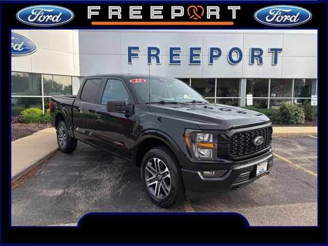 Agate Black Metallic 2023 Ford F-150 Pickup Truck Four-Wheel Drive Automatic