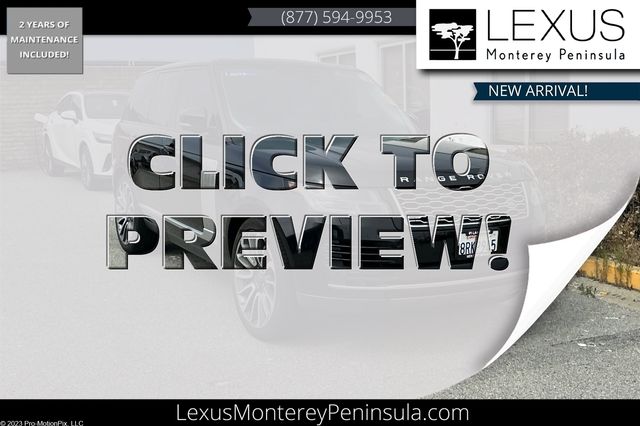 2020 Land Rover Range Rover HSE