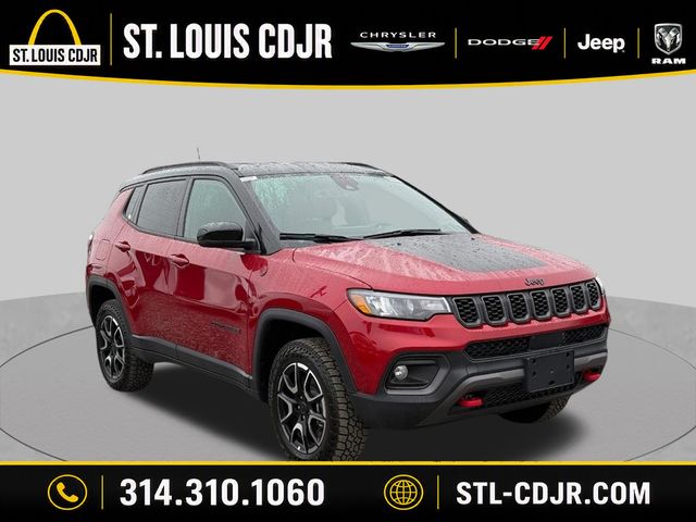 Red Hot Pearlcoat 2026 Jeep Compass SUV / Crossover Four-Wheel Drive 8-Speed Automatic