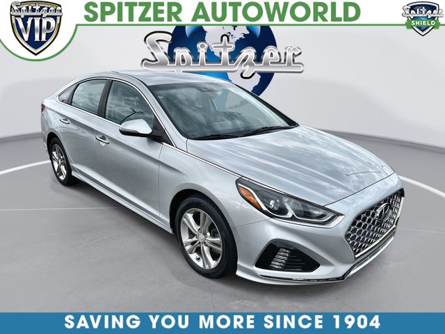 Symphony Silver 2019 Hyundai Sonata Sedan Front-Wheel Drive 6-Speed Automatic