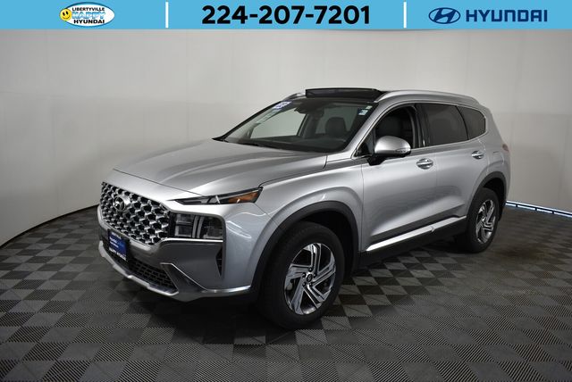 Shimmering Silver Pearl 2023 Hyundai Santa Fe SUV / Crossover All-Wheel Drive 8-Speed Automatic